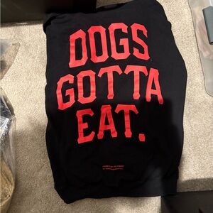 Let The Dog Eat Sweatshirt Sz Large